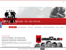 Tablet Screenshot of grunwald24.pl